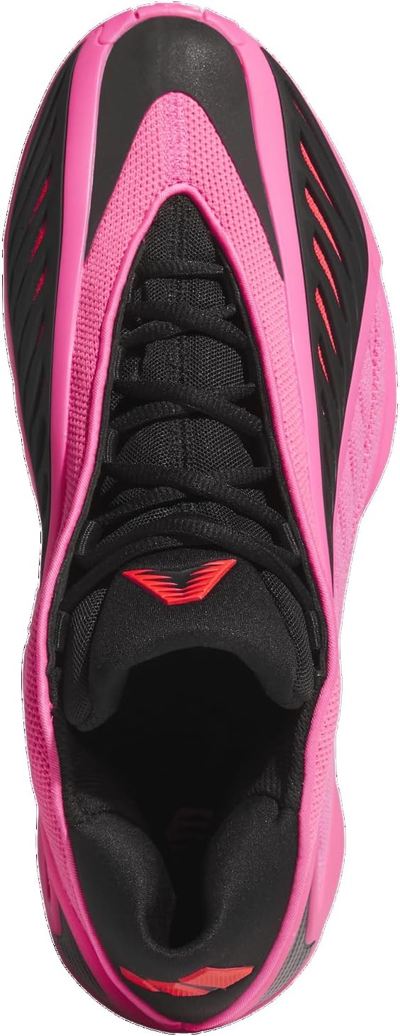 adidas Unisex Anthony Edwards 2 Lucid pinkCore Black/Lucid red 8.5 US