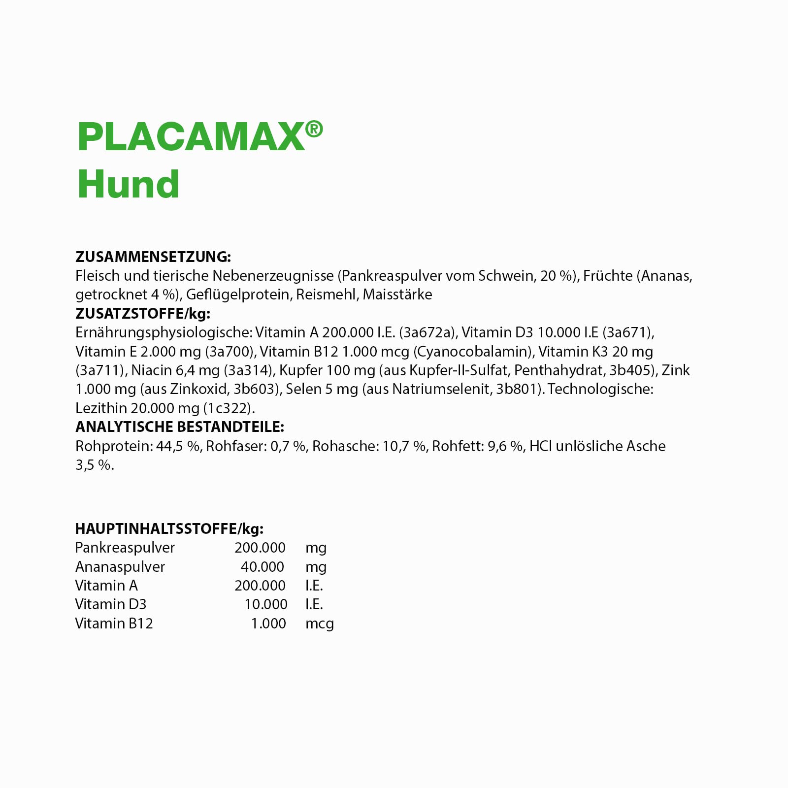 NutriLabs Placamax Hund Kautabletten zur Unterstützung der Verdauung von Hunden mit Pankreasenzymen und Ananaspulver & Acid Protect Hund Magenkräuter Kautabletten zur Unterstützung