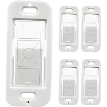 Remote Wallplate Bracket, Perfectly Compatible with Lutron Wireless Pico Remote Contro,Seamless Snap Wall Mount Bracket,Enhance Your Smart Home Experience 5pcs