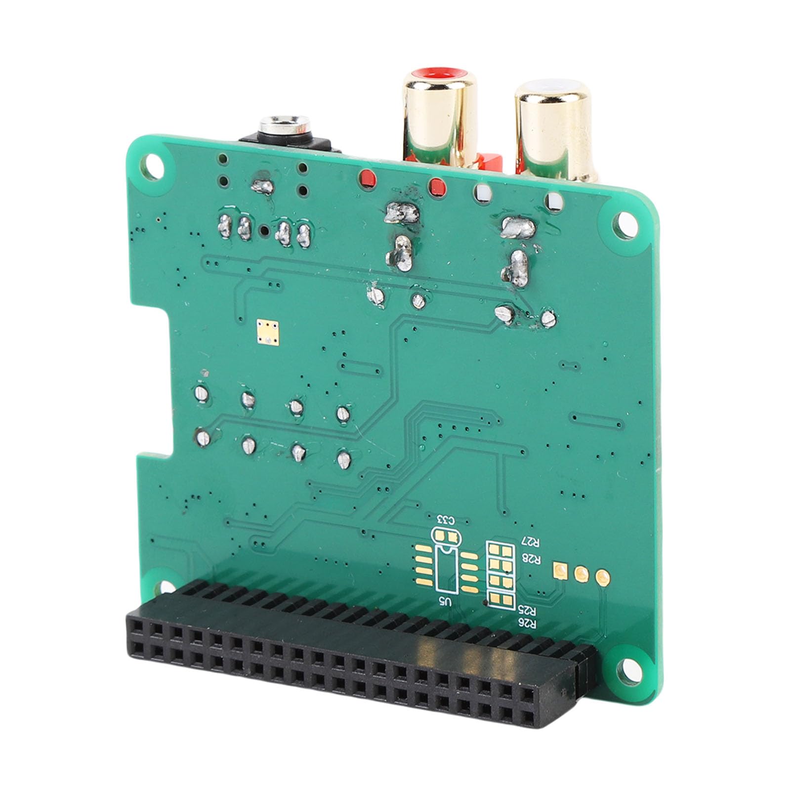 Bewinner Cappello DAC HiFi Scheda di Riproduzione Musicale HiFi Pi 4 384KHz 32Bit per Audiofili e Appassionati di Fai da Te