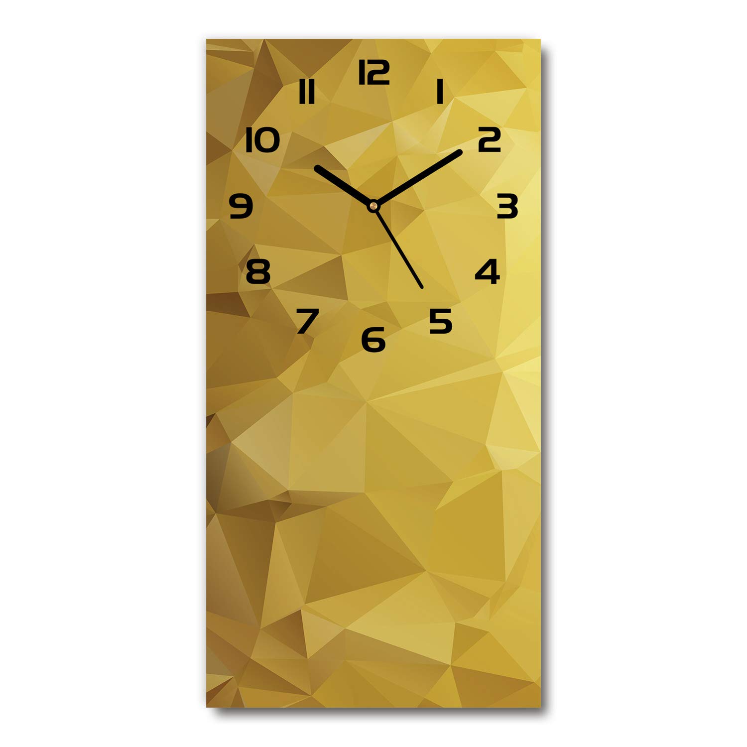 Horloge en verre de sécurité Tulup 30x60cm impression haute définition