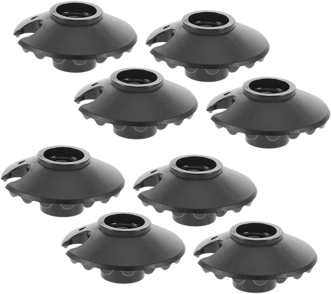 Abaodam 8PCS Snow and Mud Basket Attachments for Trekking Poles Hiking Stick Replacement Accessories for Enhanced Stability