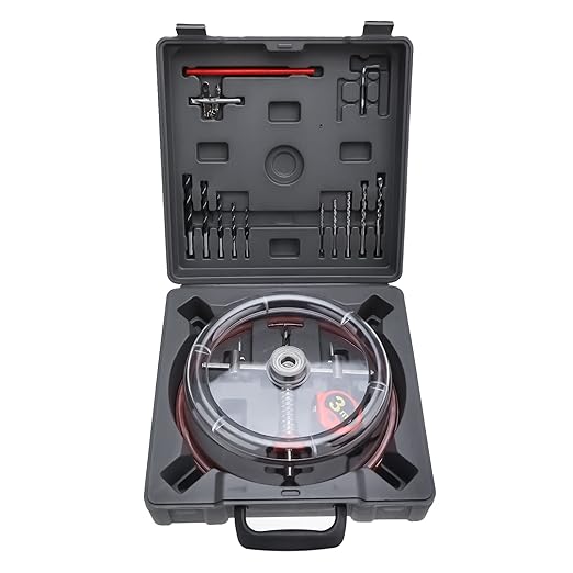 LuckyHigh Adjustable Hole Saw Cutter Kit 15/8" to 8" (40