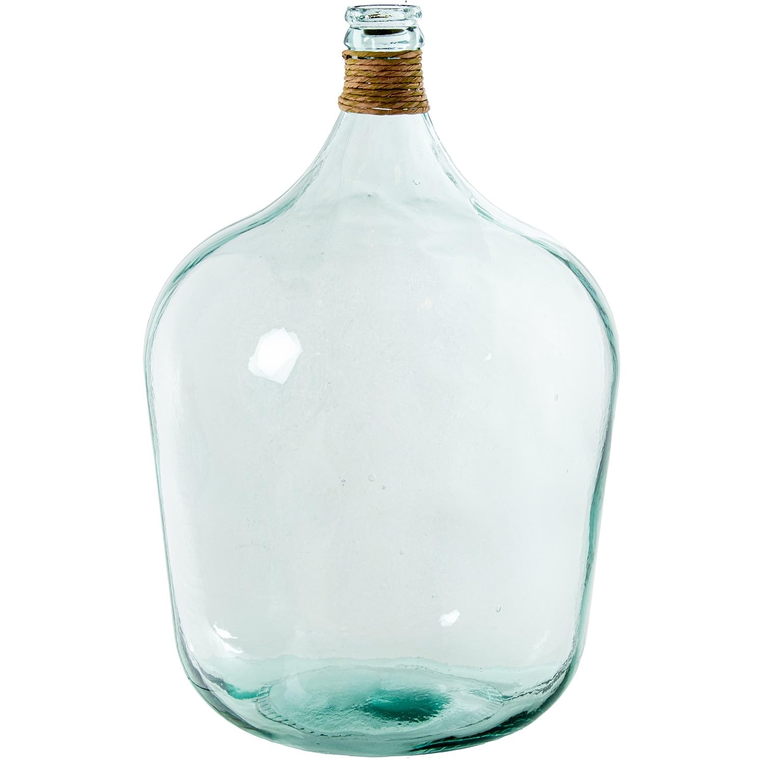 Vase de sol en verre Yea DRW 37x37x55 cm transparent