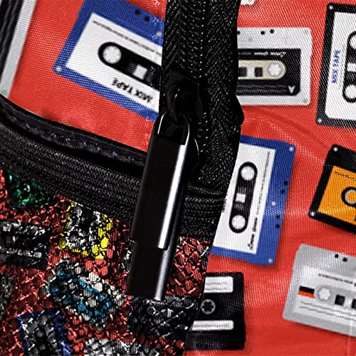 Sac à dos Père Noël pour garçons et filles de 30,5 cm multicolore