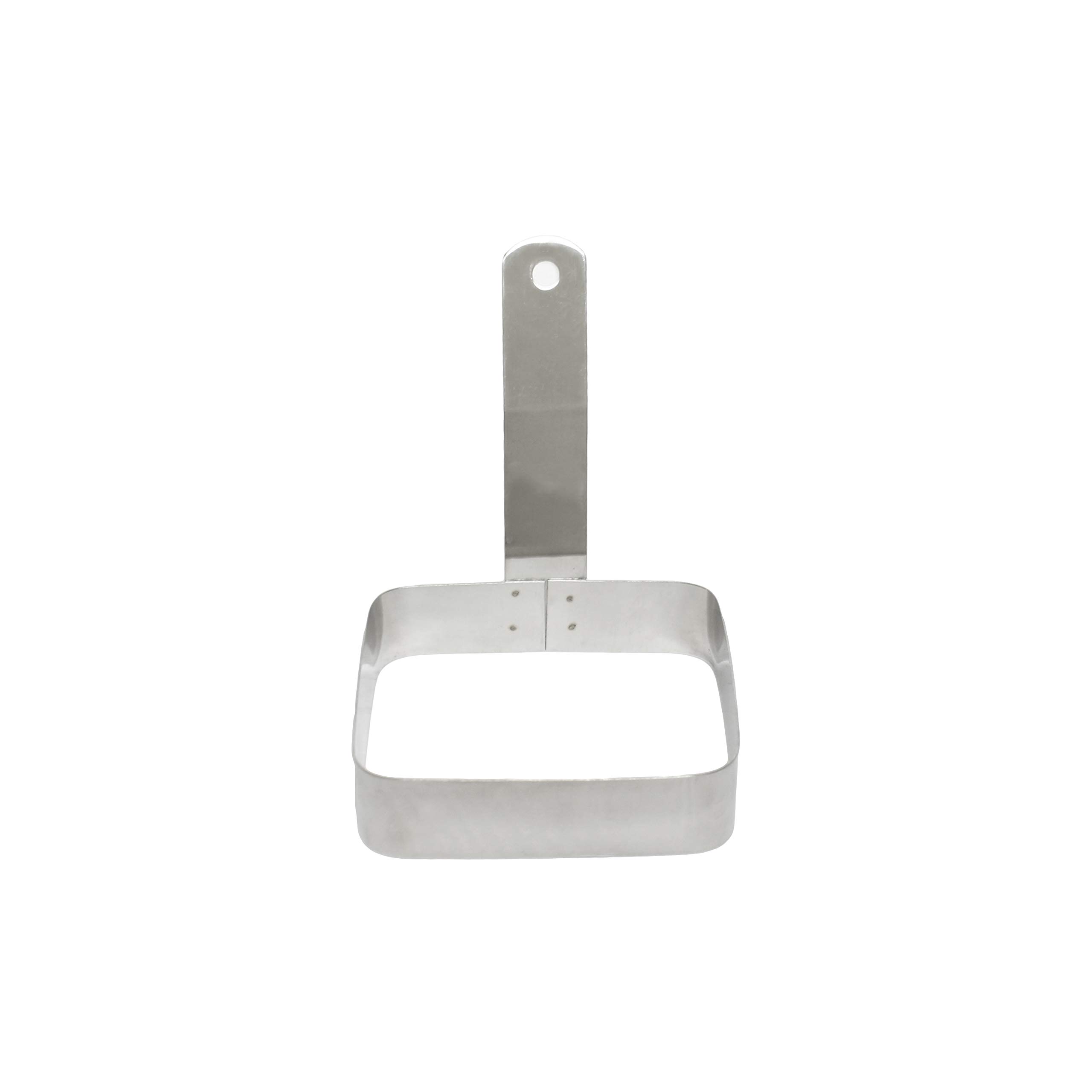Anneaux à œufs carrés Thunder Group 10x10 cm en acier inoxydable