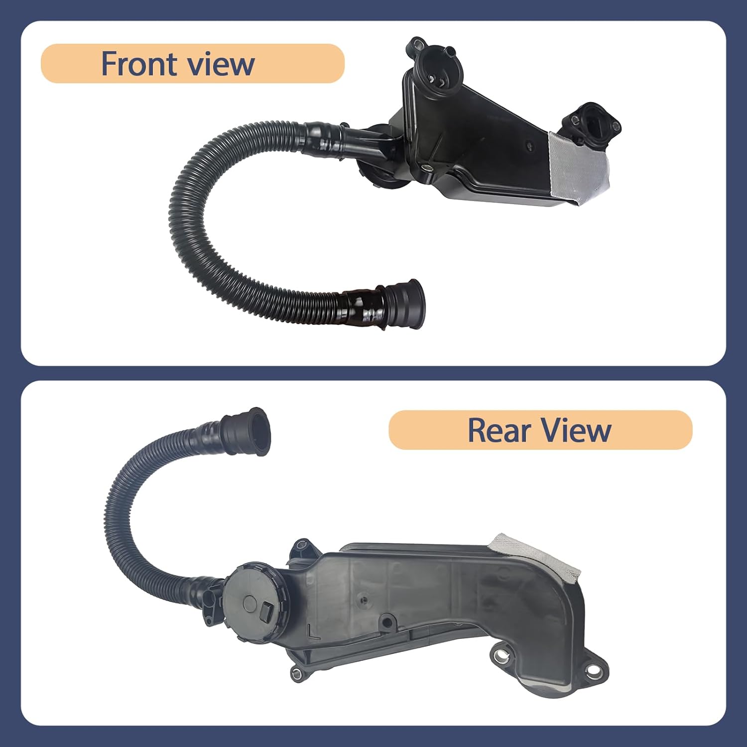 PC3Z‑6A785‑A Diesel Air Oil Separator, Direct Replacement for Ford Super Duty 6.7L Diesel 2023‑2024, Compatible with PC3Q‑6A785‑AB