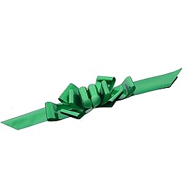 Red & Green Car Bow Ribbon - 25 Wide, Fully Assembled, Christmas, Large Gift Decoration, Retail Display, Birthday, Fundraiser, School, Classroom, Office, Party