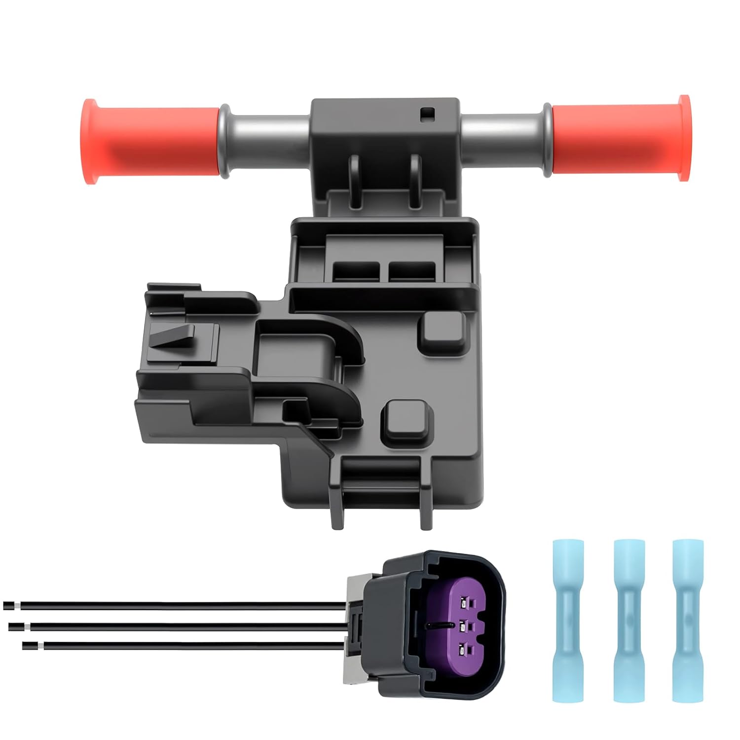 E85 Flex Fuel Sensor with Connector Wiring Harness Compatible with Chevrolet Captiva Sport Equinox Silverado Suburban GMC Sierra Yukon Buick Lacrosse, Replacement for 13507128 13577394