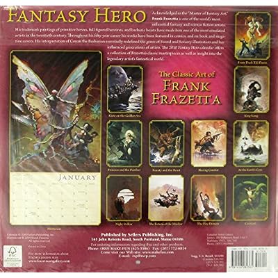 Fantasy Hero the Classic Art of Frank Frazetta 2010 Wall