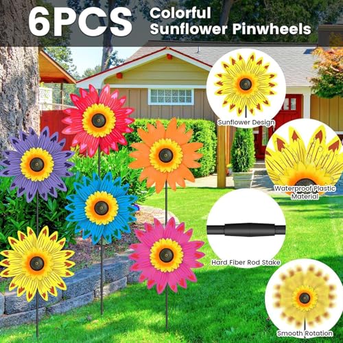 Molinetes decorativos para transformar patios y jardines apagados en zonas alegres 8
