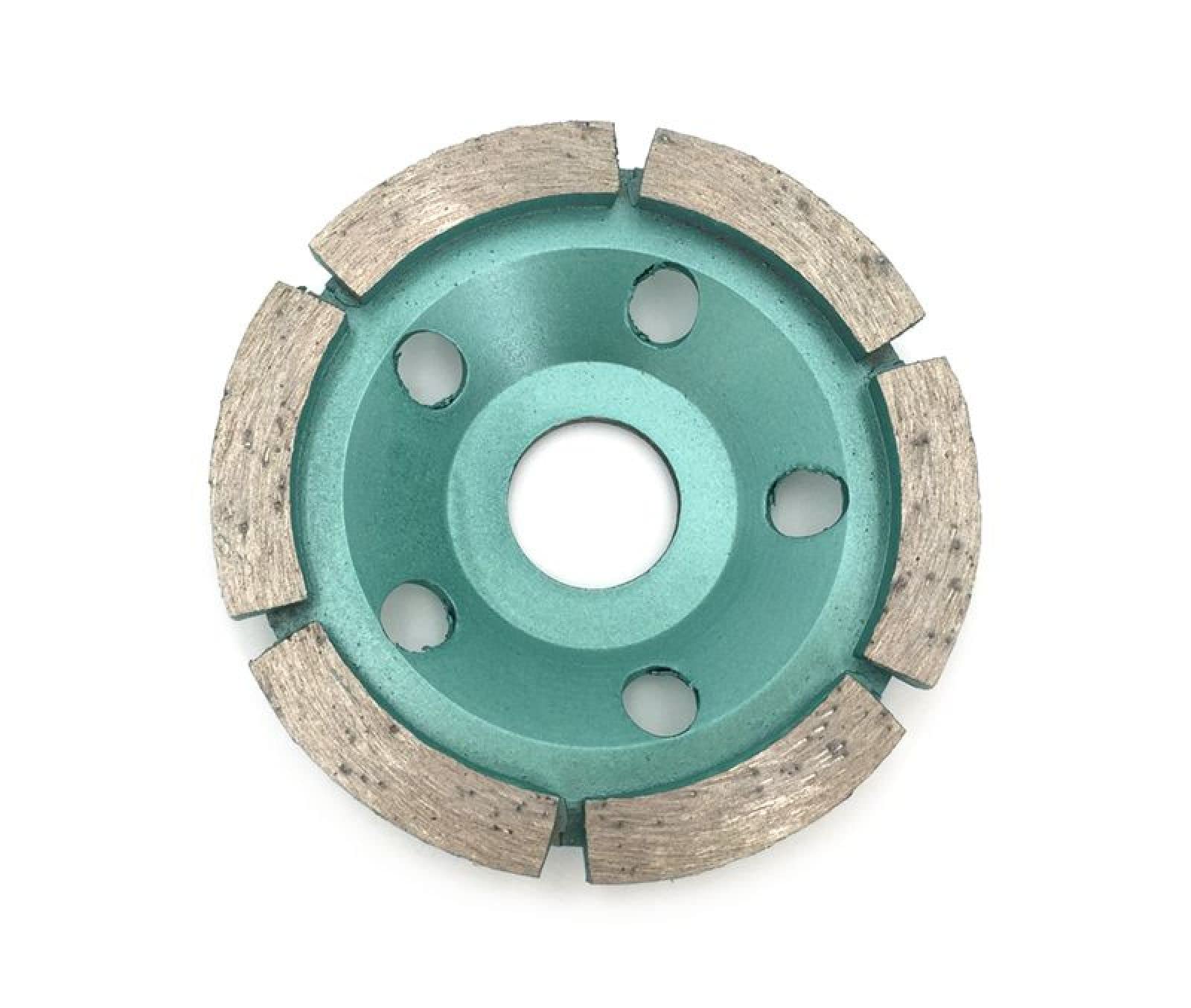 Muela de Diamante de 3 Pulgadas, Tazón de Disco, Taza de Molienda para Sude Hormigón, Mármol, Almohadilla de Pulido de Diamantes de 80Mm, 1 Ud.