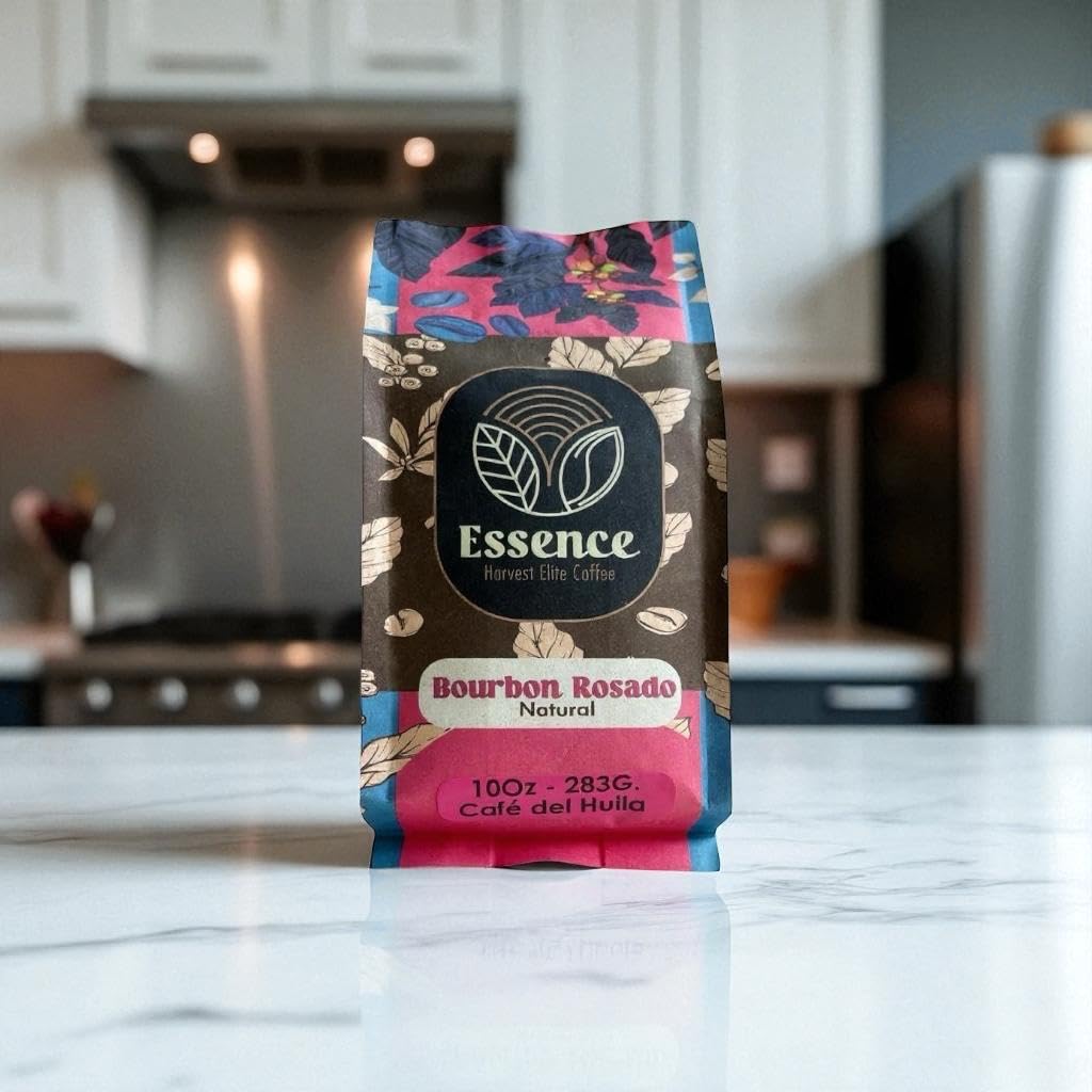 Colombian Coffee. Pink Bourbon Gourmet Coffee Beans, Medium Roast. Valle de Huila.