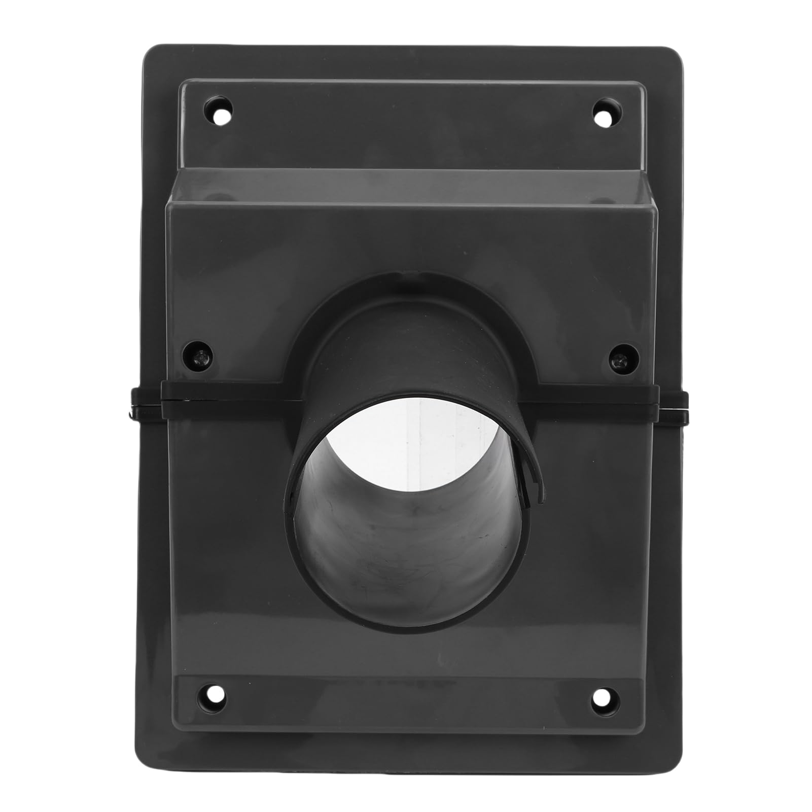 Kit de cubierta de pared HVAC Eujgoov en plástico gris para tubos de 60 mm