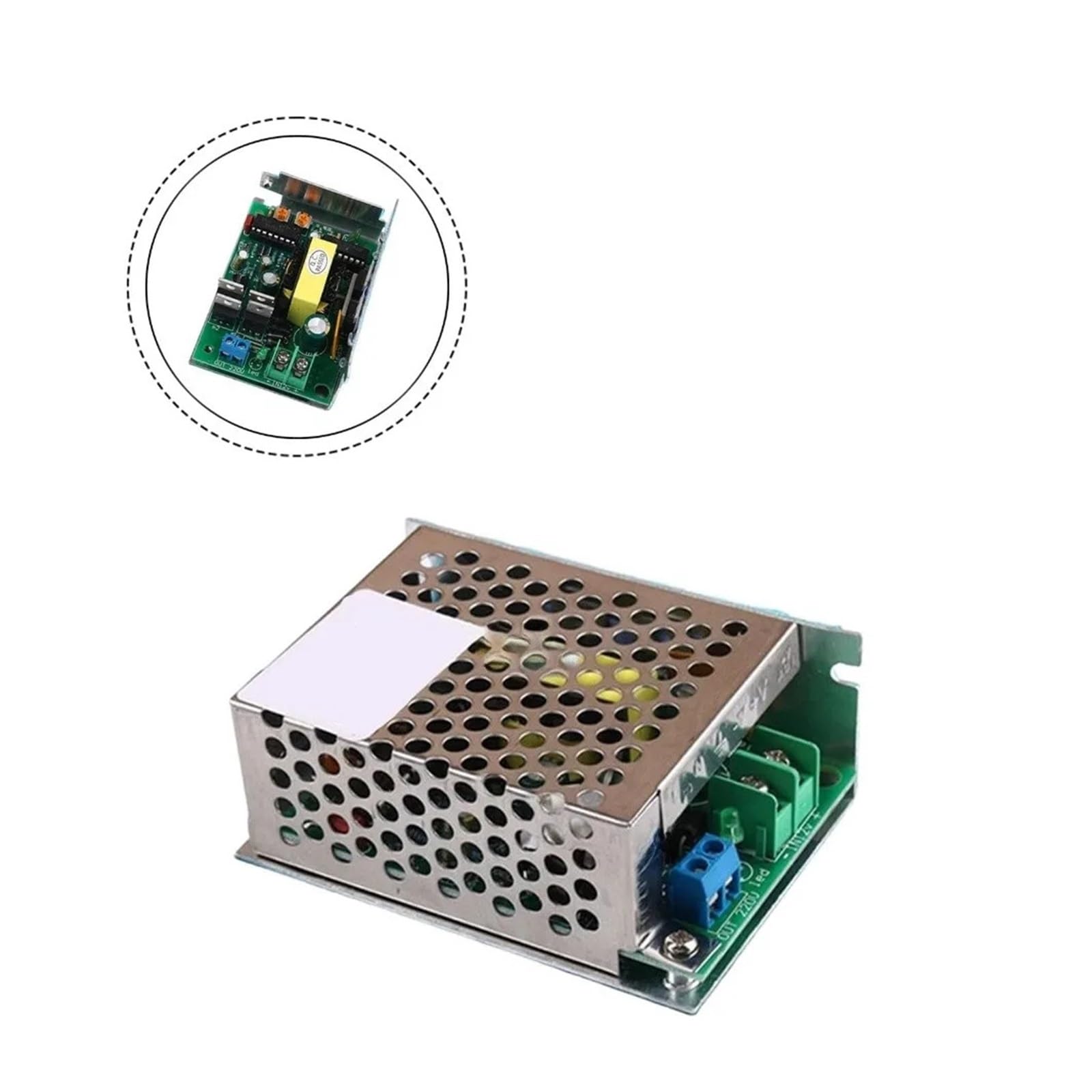 Scheda fai-da-te con modulo inverter a onda quadra da 12 V a 220 V 100 W
