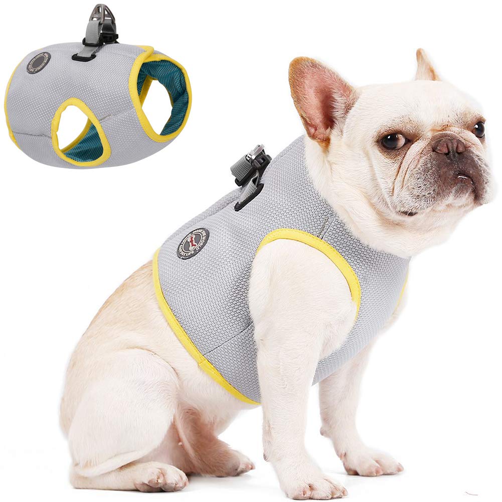 Manteau rafraîchissant pour Chiens de Grande Taille, Gilet de Refroidissement pour Animaux Respirant Harnais de Refroidissement pour Chien, Manteau d'été Doux Anti-Chaleur des Marais,XXL