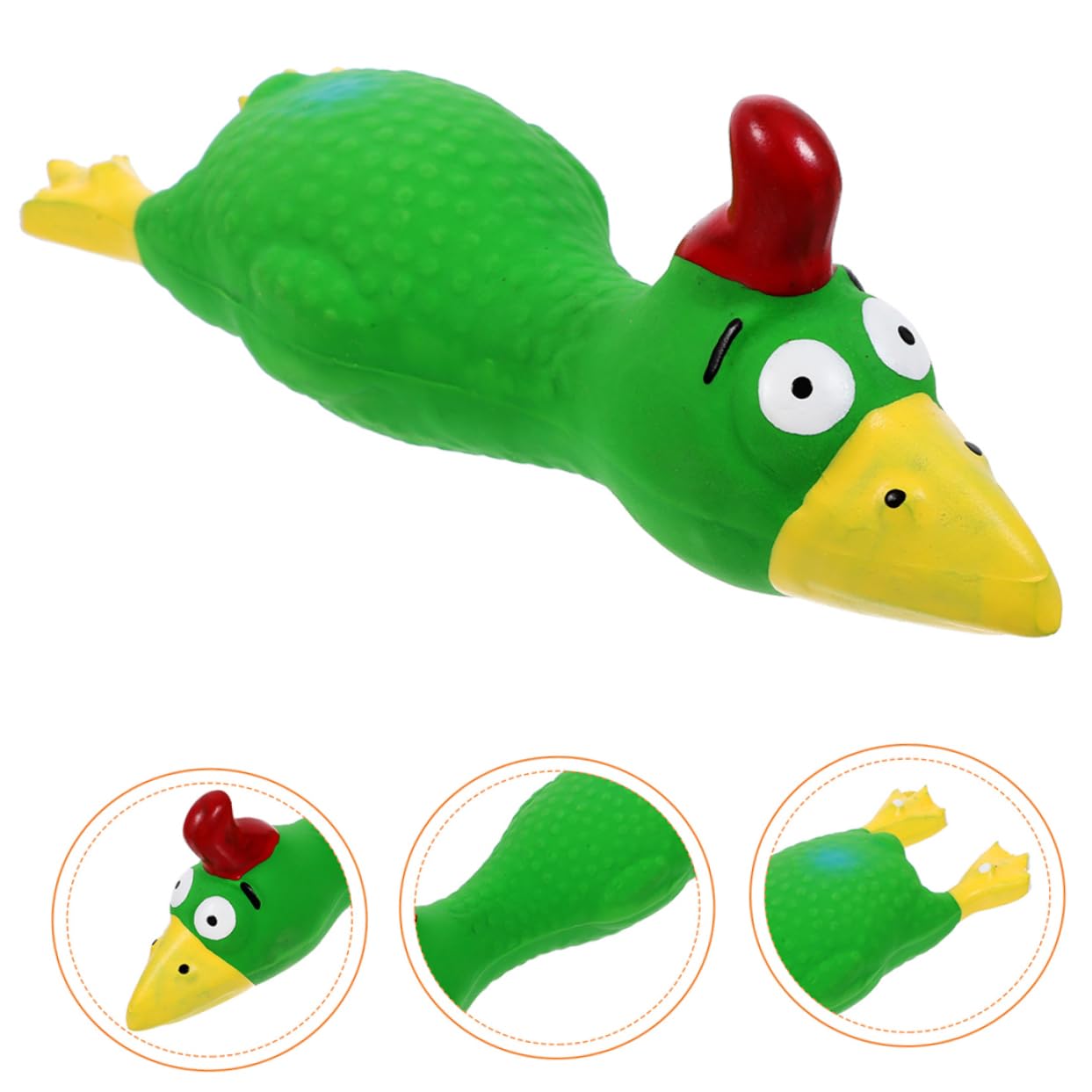 Mipcase Lot De 5 Jouets Interactifs À Mordre pour Animaux De Compagnie Jouets Couineurs pour Chiens Jouets De Dentition en Latex pour Chiots Jouets Sûrs Et Doux pour Chiens 2 Pièces X 5