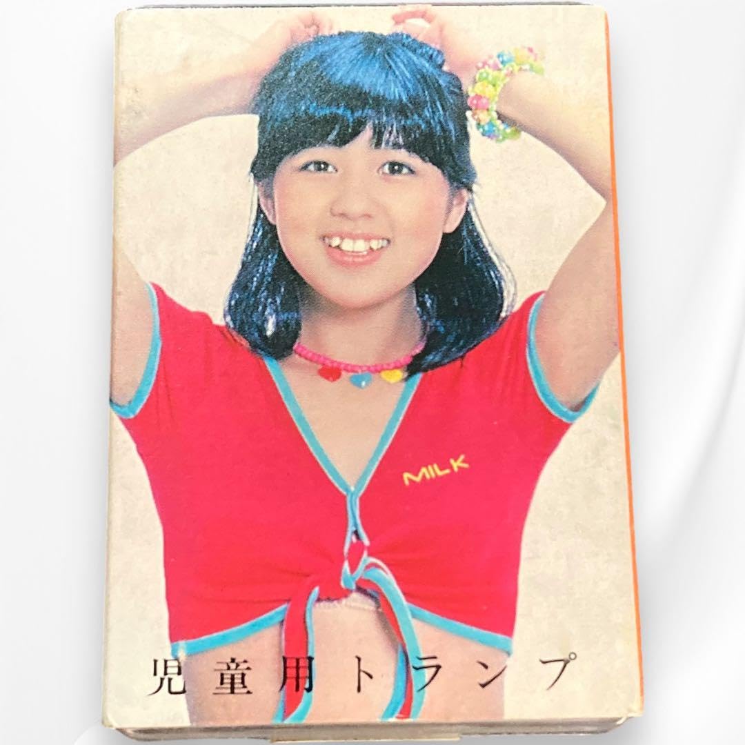 The昭和　石野真子 トランプ 12個入り1箱 Amazon.co.jp: 石野真子 2種セット トランプ 富士ヨット学生服 1979