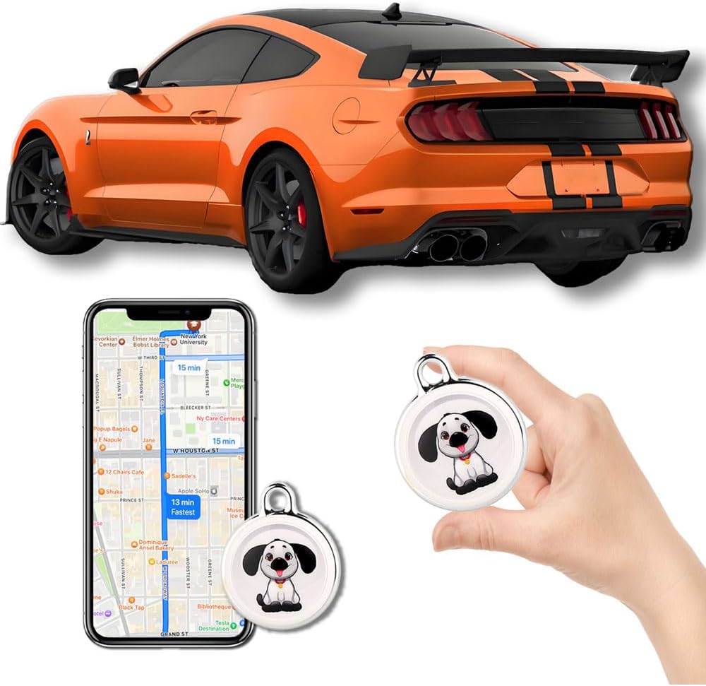 GPS Tracker for Vehicles Portable Car GPS Tracker Micro GPS Device All US Coverage Accurate Positioning for Vehicles Elderly Kids Pets No SIM Card No Subscription Required