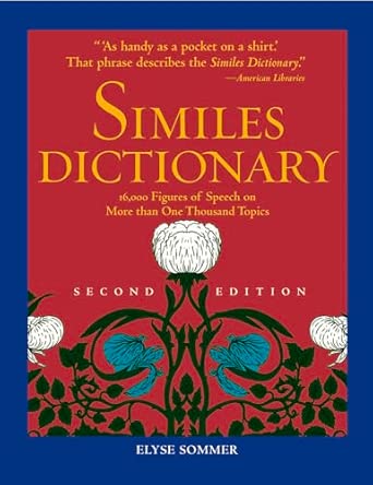 Similes Dictionary 2nd Second Edition, Second Edition book cover