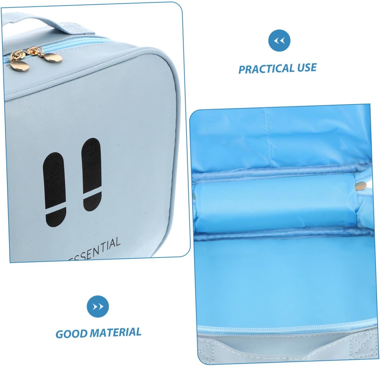 Mini Emergency Bag Portable PU Storage Pouch for Travel