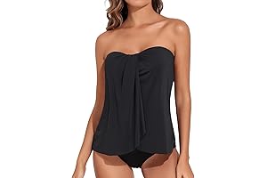 Tempt Me Two Piece Tankini Bathing Suits for Women with Tummy Control