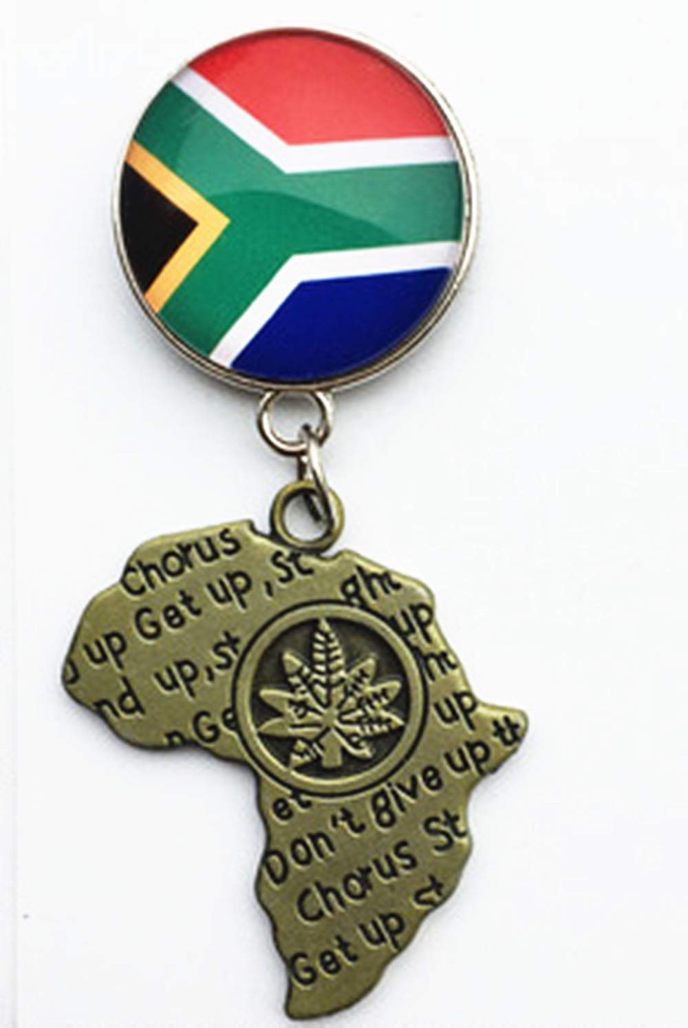 National flag and map of South Africa fridge magnet souvenir gift,Home & kitchen decoration magnetic sticker South Africa refrigerator magnet