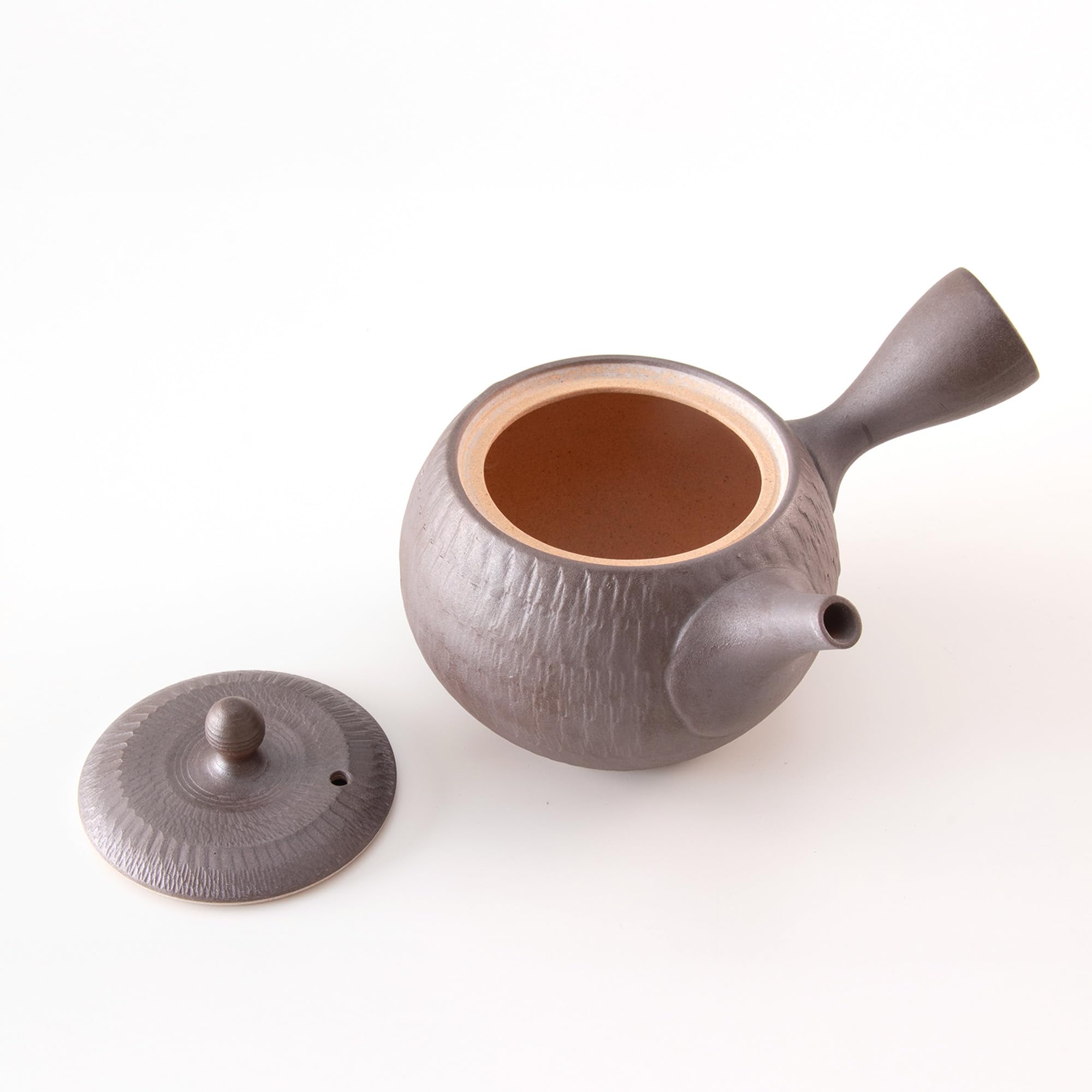 Asayu Japan Kyusu, Theiere Japonaise traditionnelle, Ceramique Nippone, Teapot Tokoname Isshin Tobikanna, 360ml, Artisanat ancien