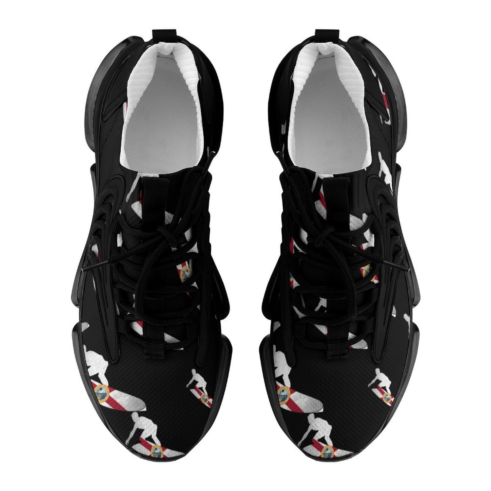 Florida Flag Skiers - Scarpe da corsa da uomo | Scarpe da ginnastica leggere traspiranti antiscivolo ad asciugatura rapida