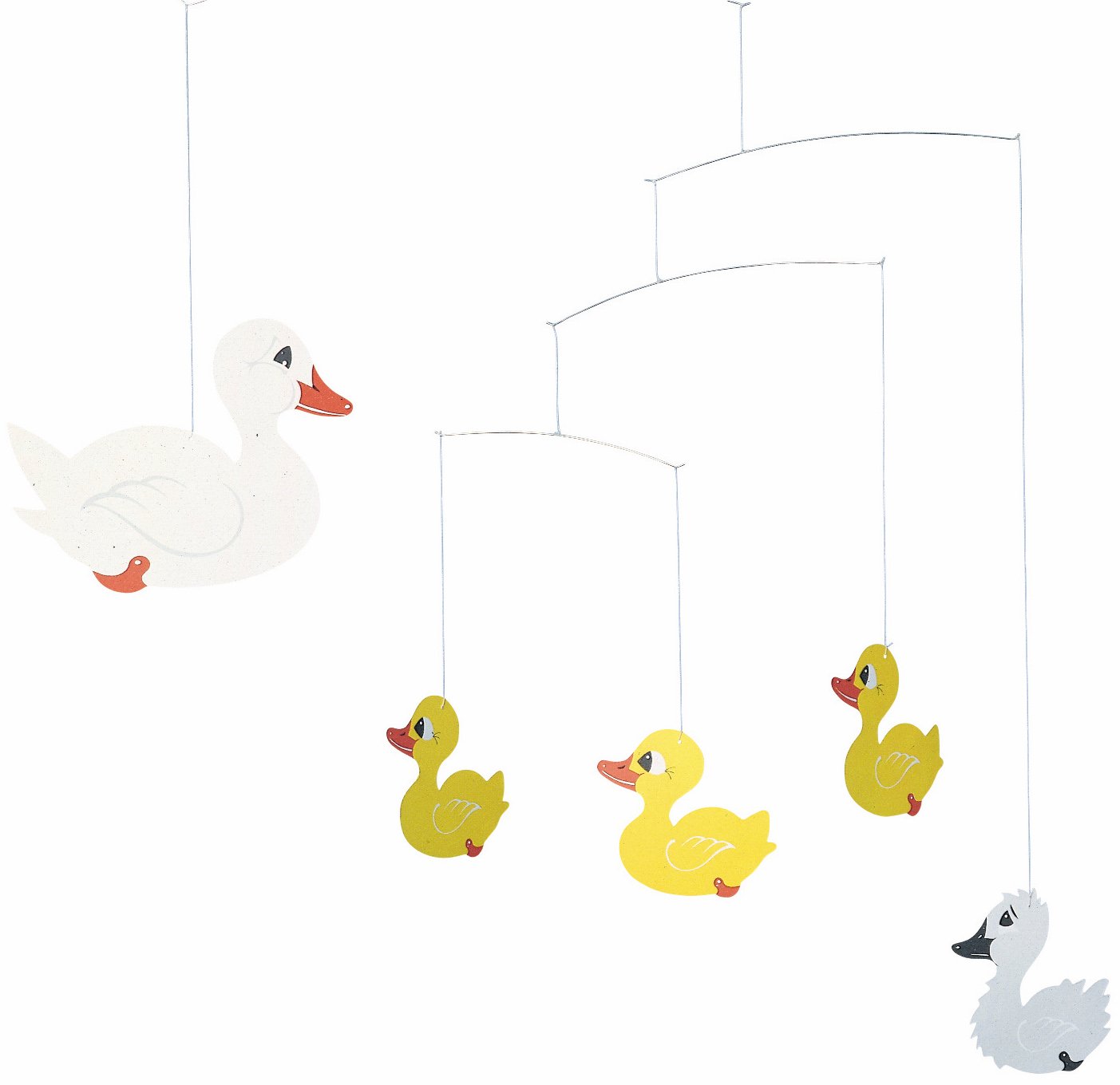 Ugly Duckling Hanging Nursery Mobile - 17 Inches - High Quality - Handmade in Denmark by Flensted