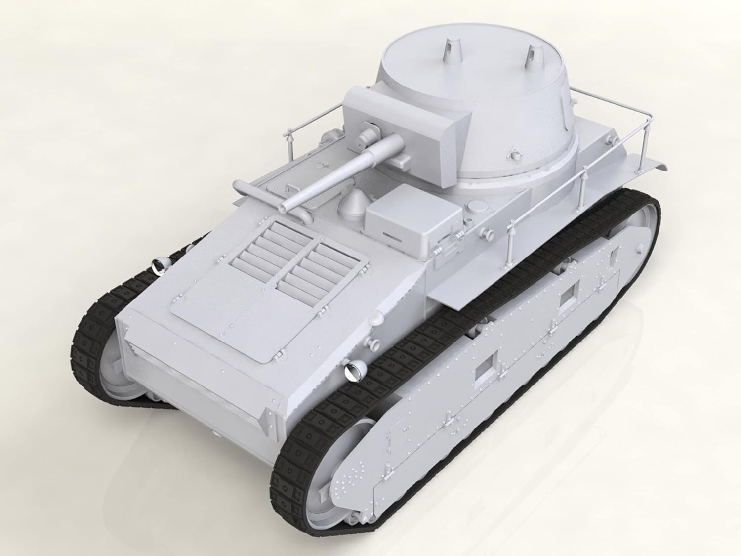 ICM 35330 - Plastic Vehicle Model Kit Leichttraktor Rheinmetall 1930, German Tank - Scale 1:35