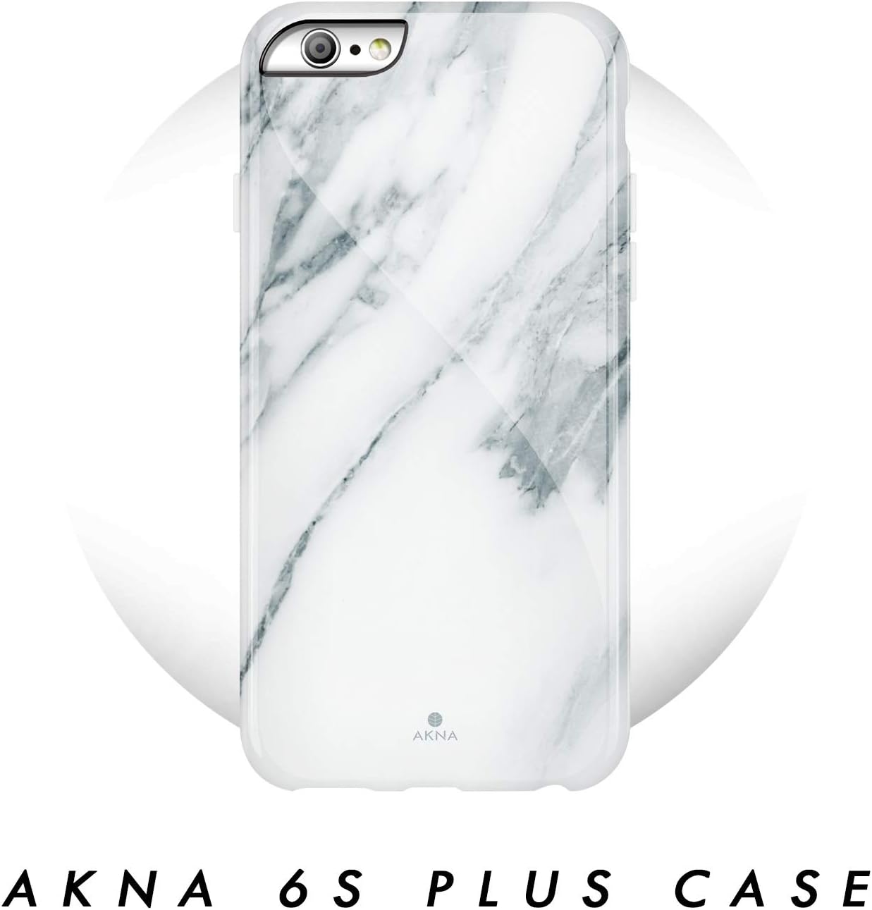 iPhone 6 Plus / 6s Plus case Marble, Akna Collection Flexible Silicon Cover for Both iPhone 6 Plus & iPhone 6s Plus [Alps Marble] (926-U.S)