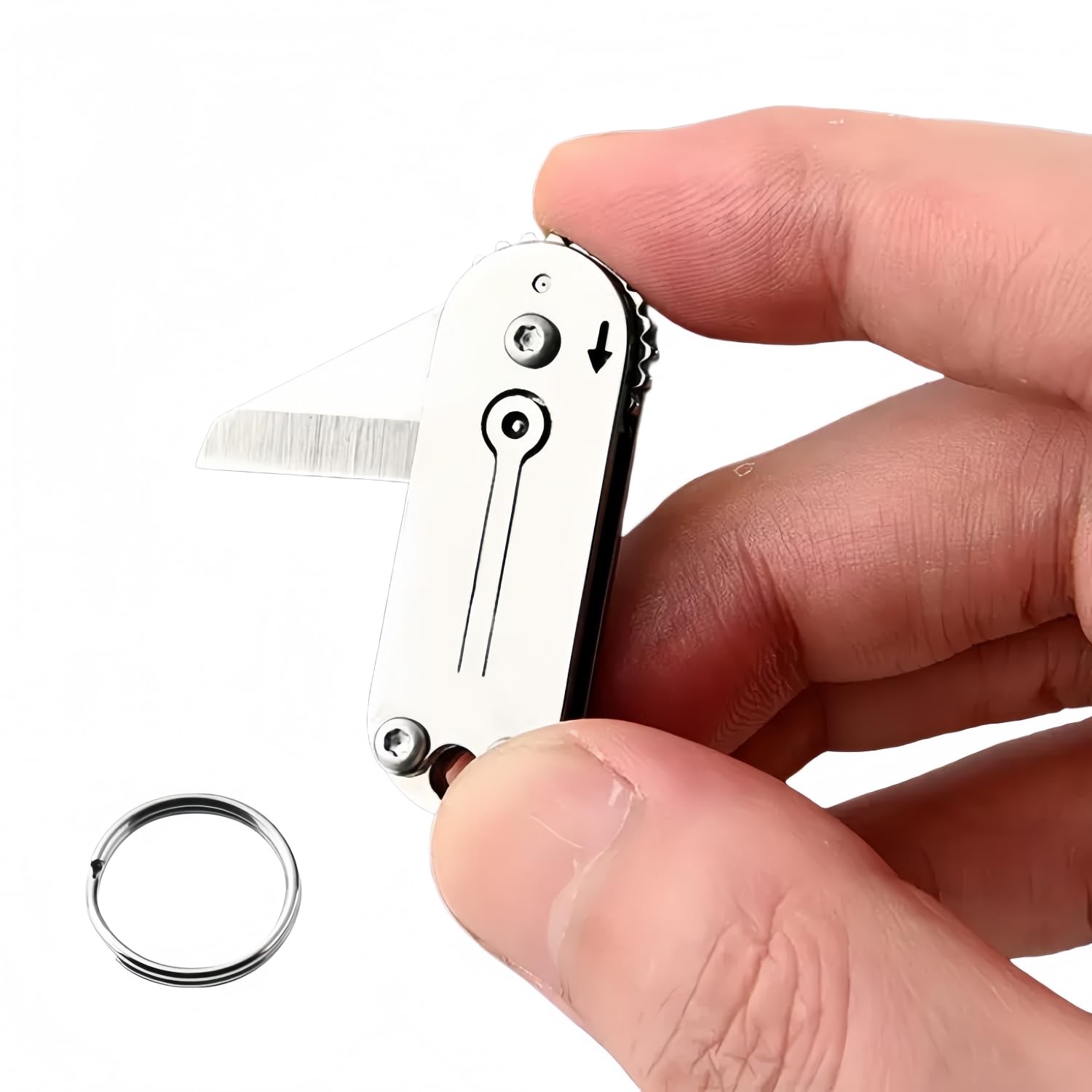 Multi Tool, Small Pocket Box Opener, Utility Multitool Cutter, EDC Gadgets for Outdoor Camping DIY, Gift for Men