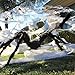 Halloween Giant Spider Web Set Includes 5 ft Spider, 23 x 18 ft Large Web and 120g Stretch Cobweb for Halloween Outdoor Decorations