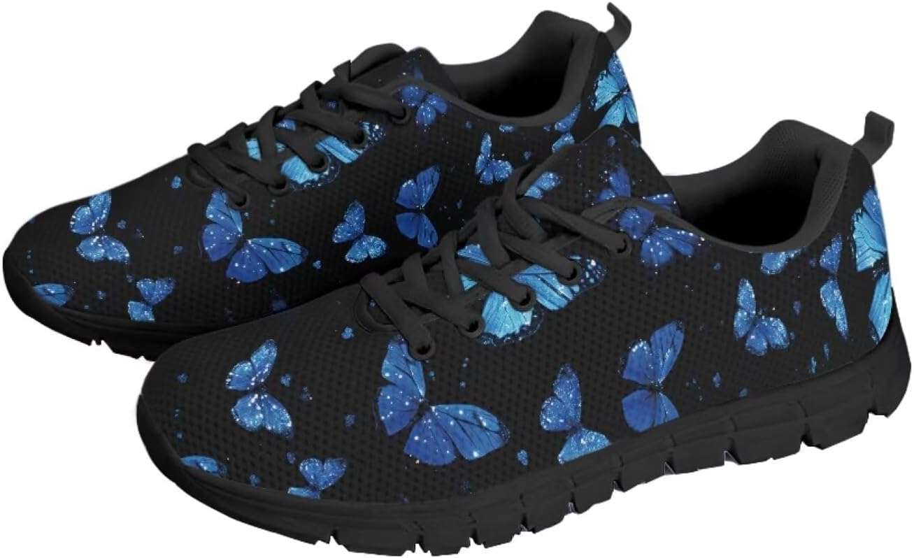 Funnydude Funny Print Tennis Shoes Womens Casual Walking Shoes Spring Comfortable Sneakers