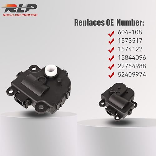 Miniatura 2 de HVAC - Actuador de puerta de aire para calefacción, palancas de puerta compatibles con Chevy Impala 2004-2013, reemplaza 604-108 1573517 1574122