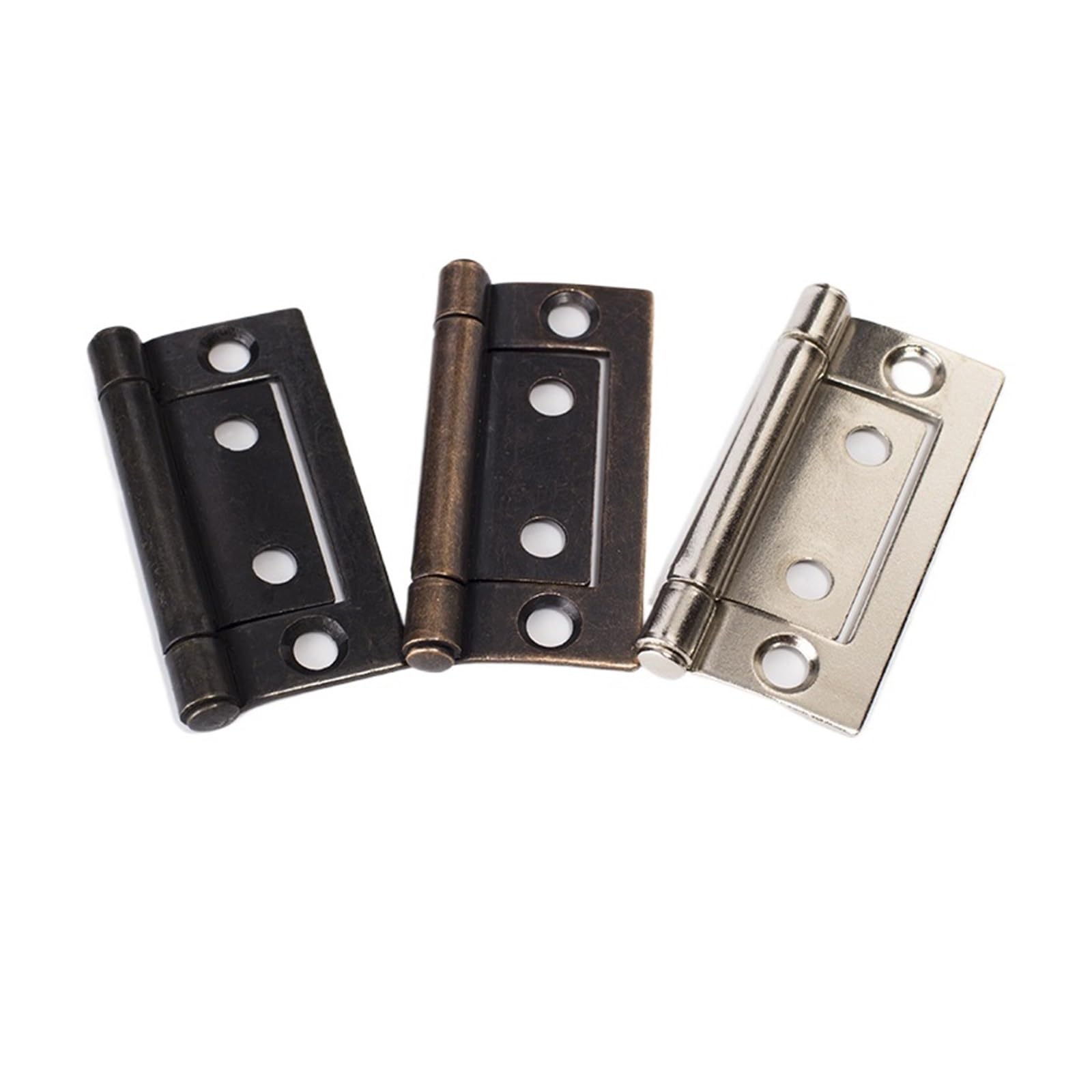 Pjfcewfdgx Nickel 4Ps 2 Inch Iron Mortise Hinge 135 Degree Cabinet Doors