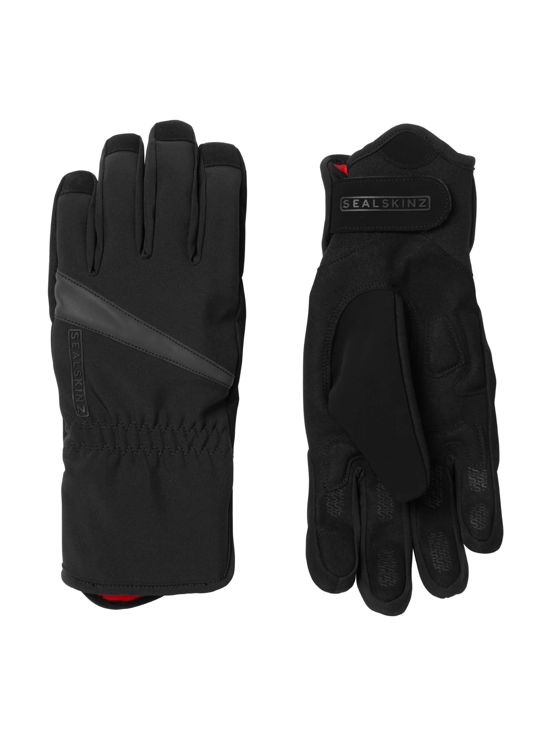 Sealskinz Women's Bodham - Waterproof All Weather Cycle Glove Black Extra Large