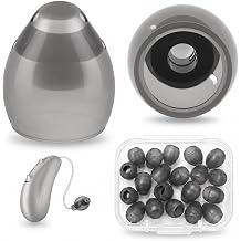 20 Pcs for Phonak Hearing Aid Domes Vented 4.0 Small Size 0.29 inch=7.5mm