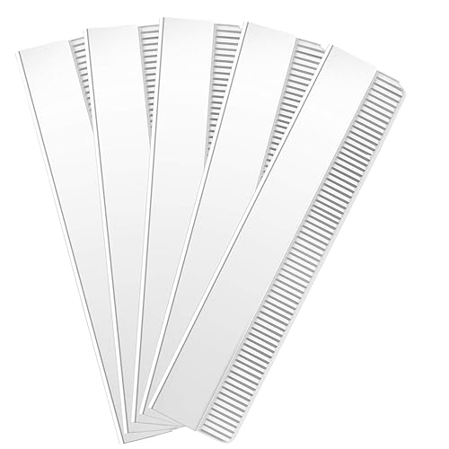 Miniatura 7 de Lamoutor 100 hojas de afeitar de un solo filo de acero industrial, cuchillas de afeitar rectas desechables para hombres y mujeres