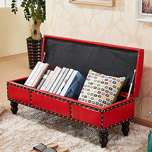 Banc de rangement ottoman pour optimiser les petits espaces - 4