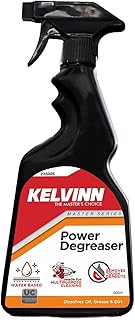 KELVINN Power Degreaser: Industrial-Strength Cleaner for Spotless Cars & Bikes | Dissolves Dirt & Grime, Preserves Engine, Metal, and Paint | Tough Stain Remover for Bathroom & Kitchen - 500 mL