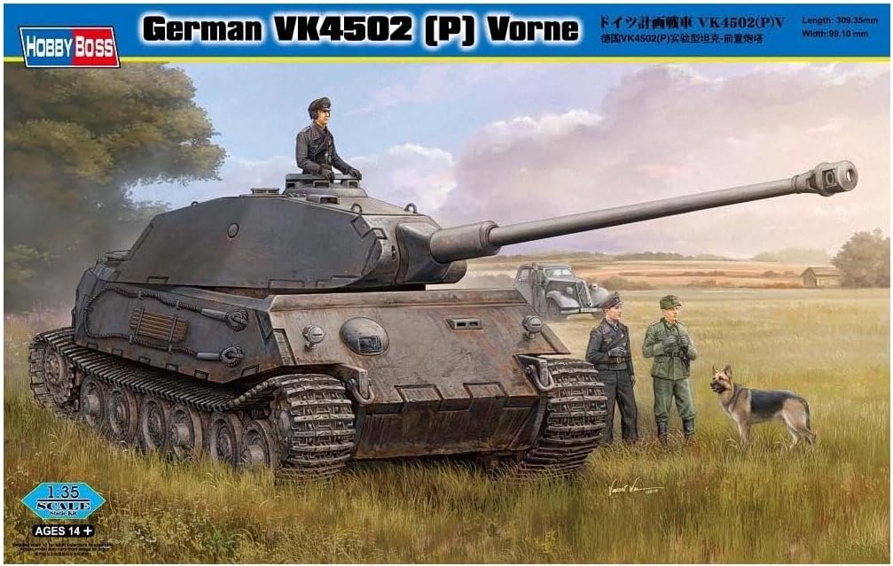 Hobbyboss1:35 Scale German VK4502 P Vorne Assembly Kit