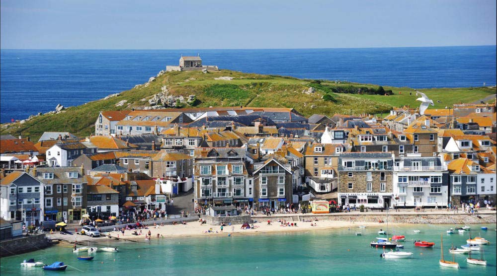 Jigsaws Puzzles 1000 Piece St Ives Cornwall For Adult 52x38cm