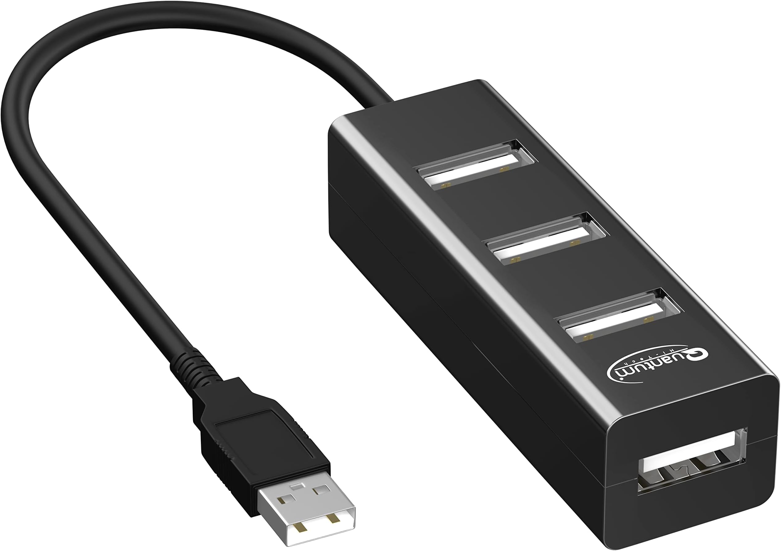 Quantum QHM6642 4 Port Hi-Speed USB Hub (Multicolor)