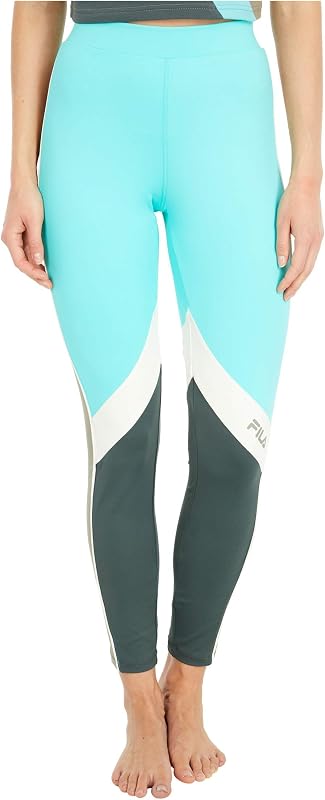 Fila Sonya Leggings Azul Turquesa/Urban Chic/Tortola/Vetiver XL 29