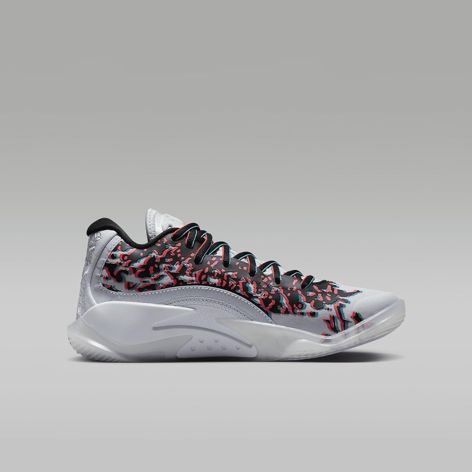 NIKE Zion 3 NRG Big Kids' Basketball Shoes (FZ4792-060, Football Grey/Flash Crimson/Chlorine Blue/Black) Size 5