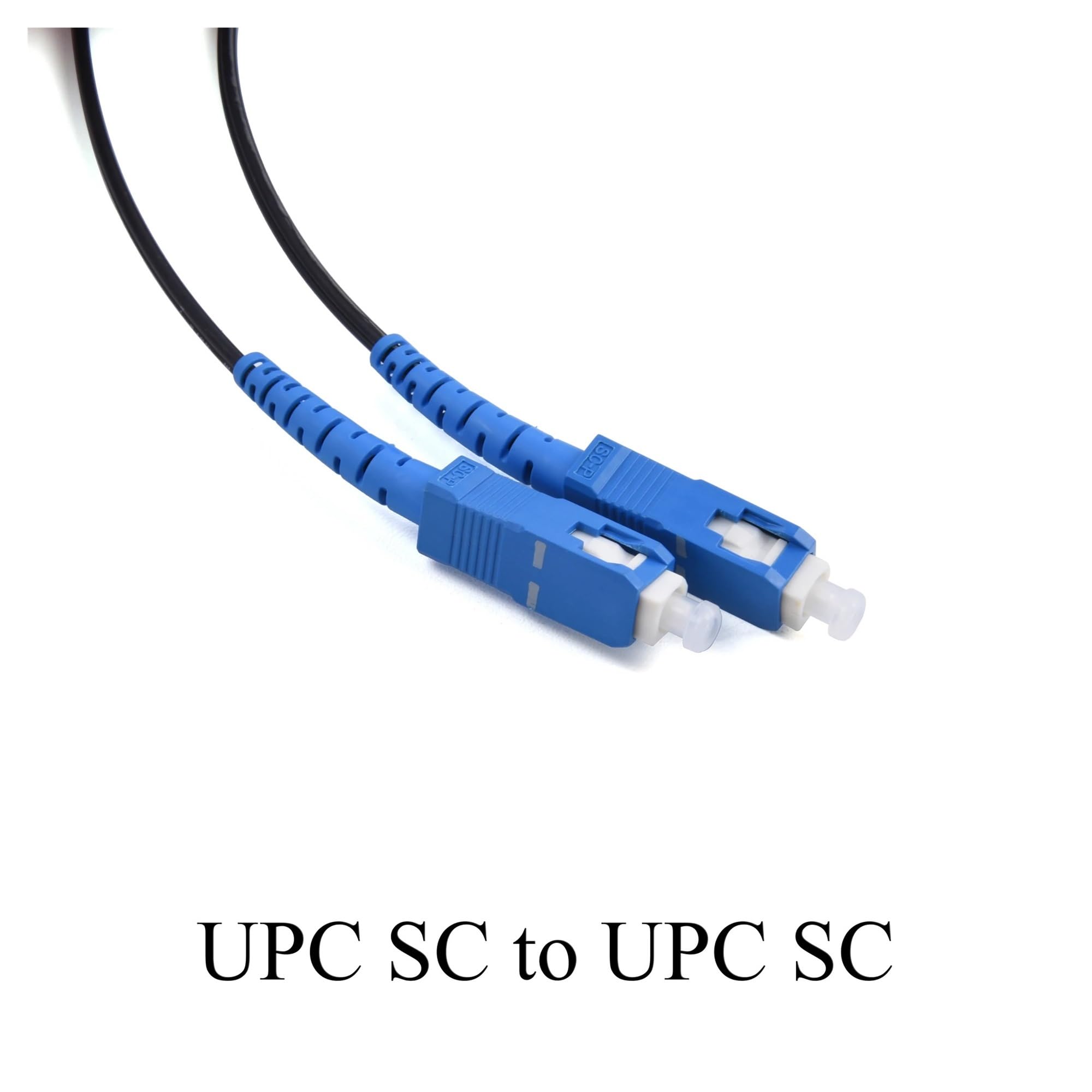 Cordon de brassage en Fiber SC vers SC UPC Simplex SM, 10-30M, intérieur et extérieur(Indoor 30M)