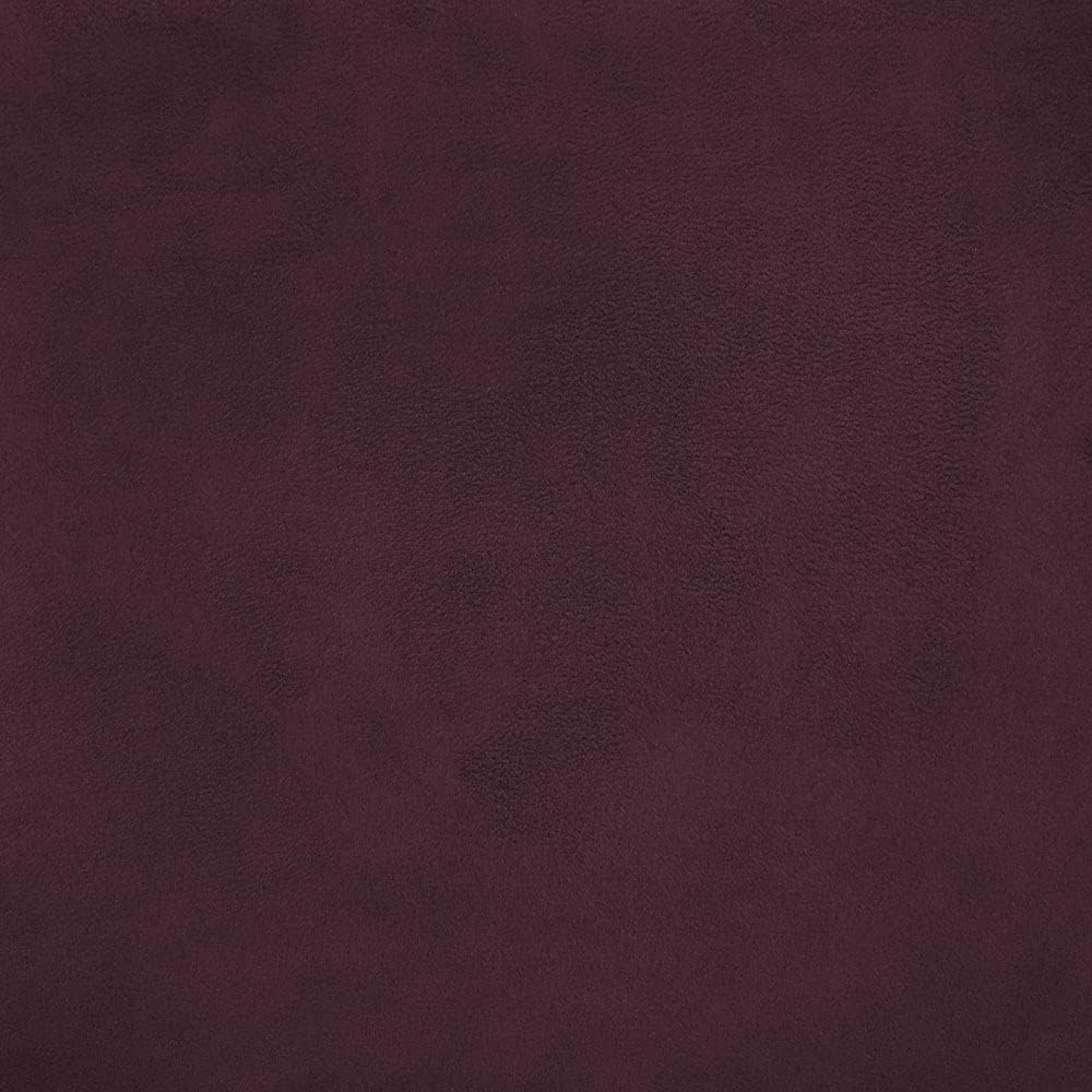 Luxury Faux Suede Fabric Material 225g - Aubergine (Precut - 1Mtr-150cmx100cm)