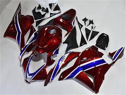 Miniatura 3 de MC Rojo Azul Carenado Ajuste Para Honda 2009 2010 2011 2012 CBR600RR CBR 600RR Molde de Inyección Plástico ABS Nueva Carrocería 09 10 11 12 M53